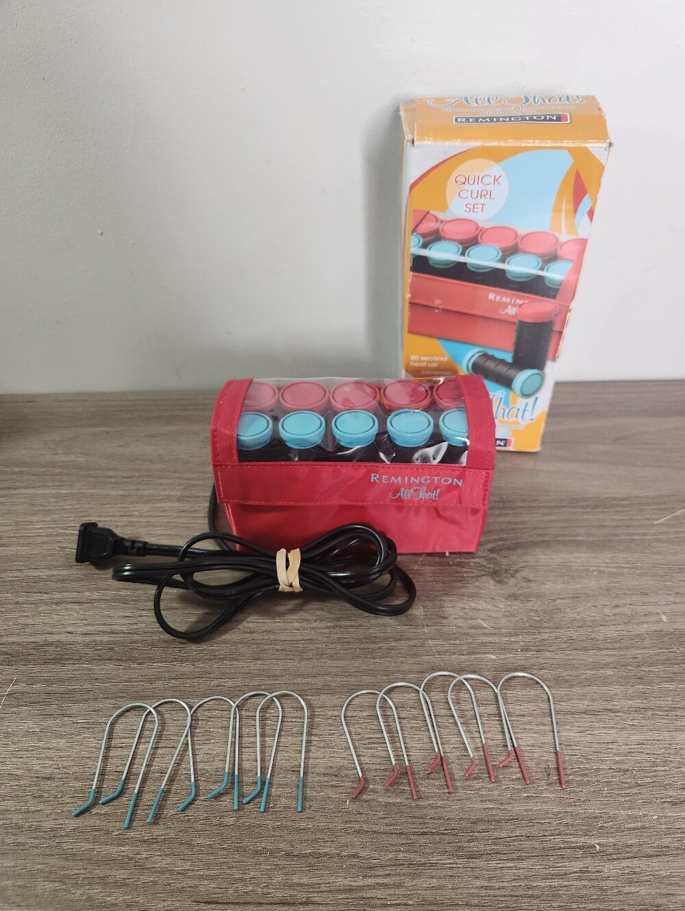 Remington All That Quick Curl Set Hot Rollers